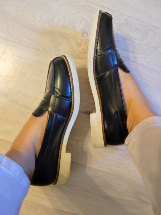 Лоферы из кожи 36