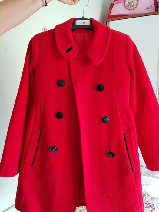 Palton de stofa pentru fete