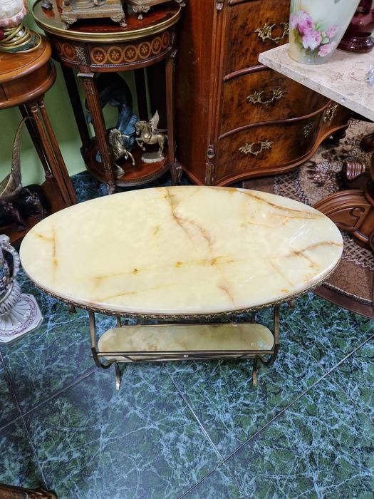 Страхотна антикварна белгийска бронзова поставка за вестници