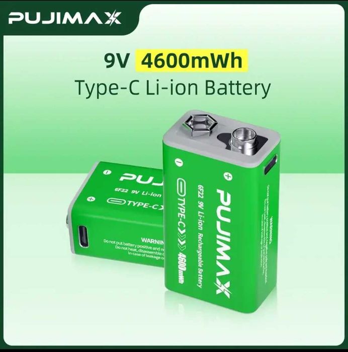 Батерия 9 волта 6F22