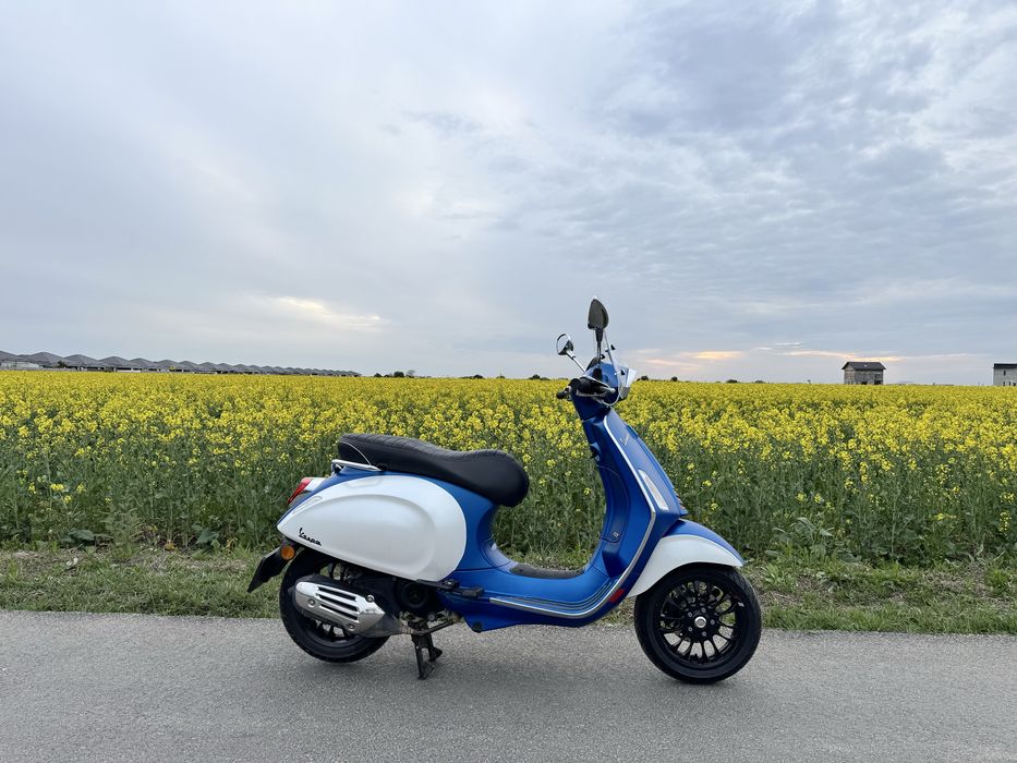 Vând Vespa Sprint 2020 - 79cc Blue Vivace Mat