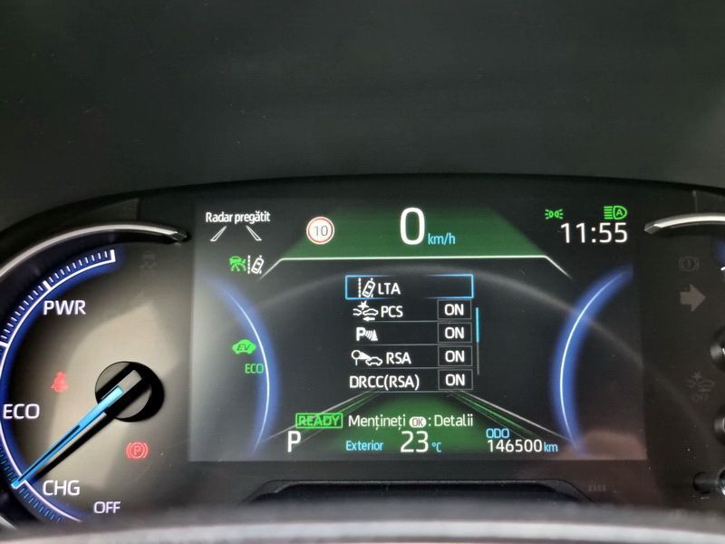 Toyota RAV4 Tracțiune 4X2 FATA / Hibrid / An:2021 / Camera / ACC+