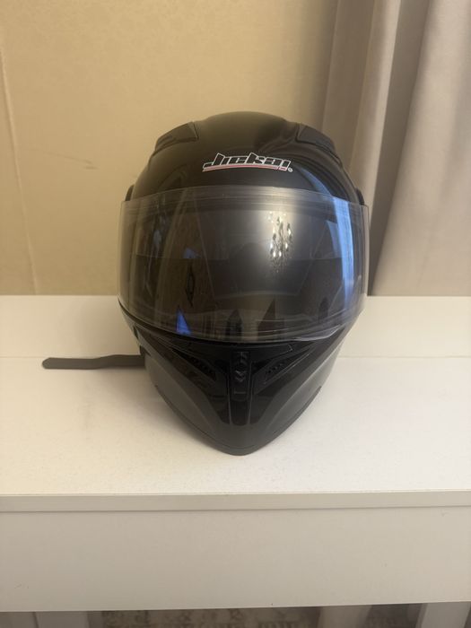 Мото шлем черный