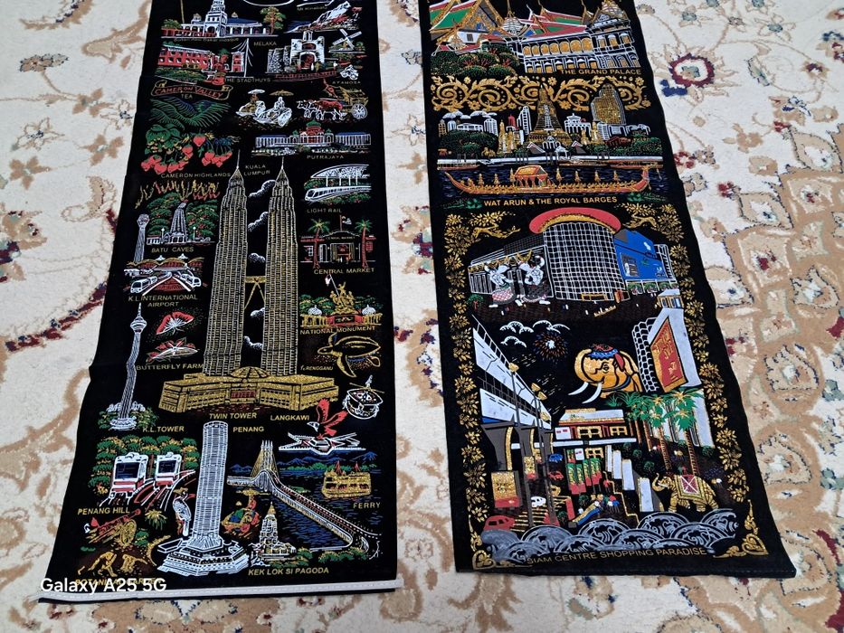 Панно из Тайланда и Малайзия.