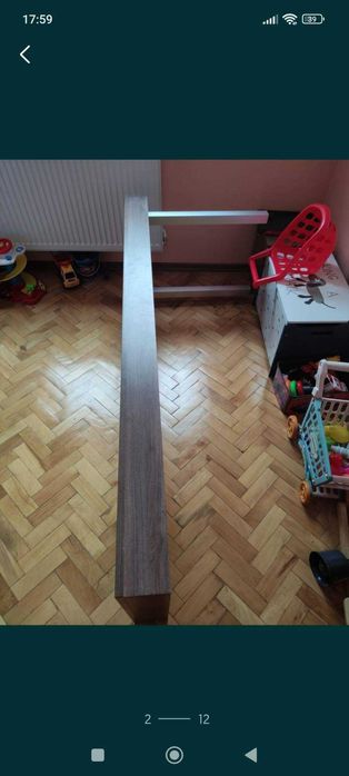 Барплот и шкаф МДФ 18мм. Дъб какао