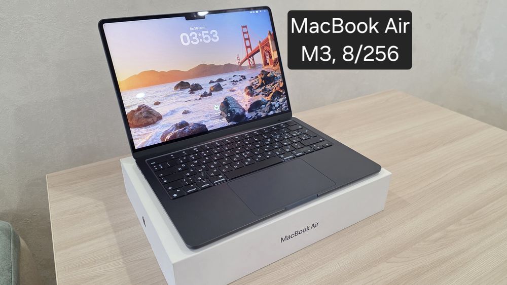 MacBook Air M3, в идеале, на гарантии