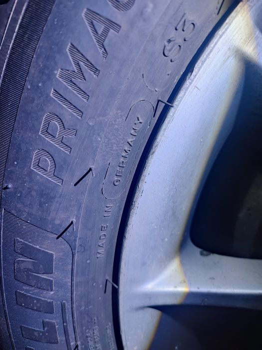 Комплект диски с резинами Michelin