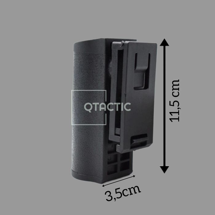 Port Spray iritant lacrimogen - prindere pe centură, rotire la 360 °