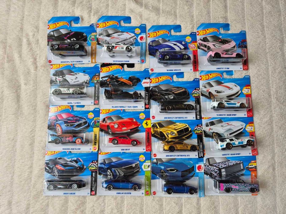 Колички Hot wheels