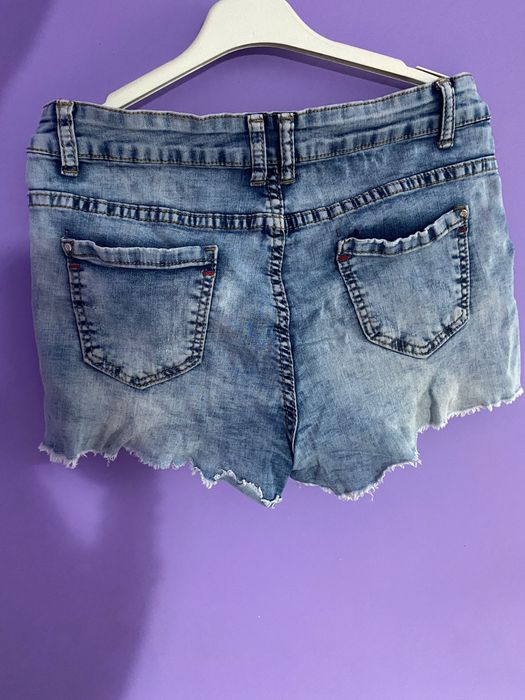 Дънкови къси гащи