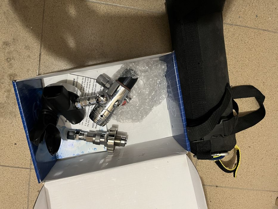 Регулатор и бутилка за въздух одисей