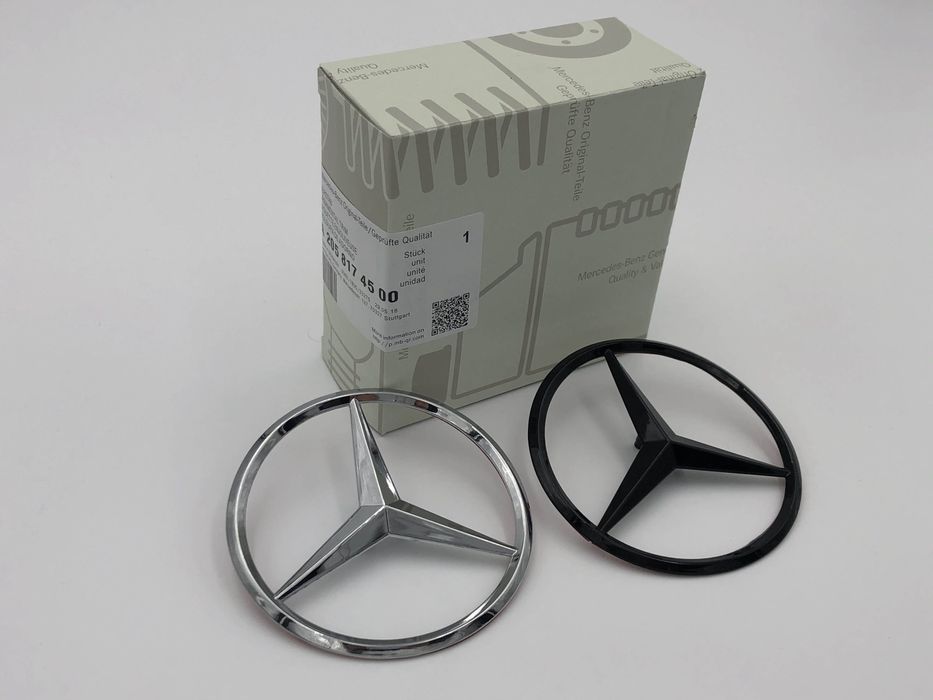 Emblema Mercedes haion W205 negru