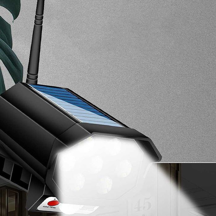 Соларна лампа тип камера за наблюдение BK36, 42 светодиода