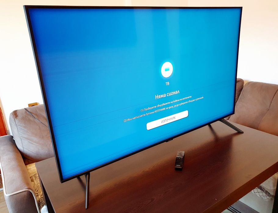 Телевизор - Samsung 50 ИНЧА - QLED - SMART TV - 4K !