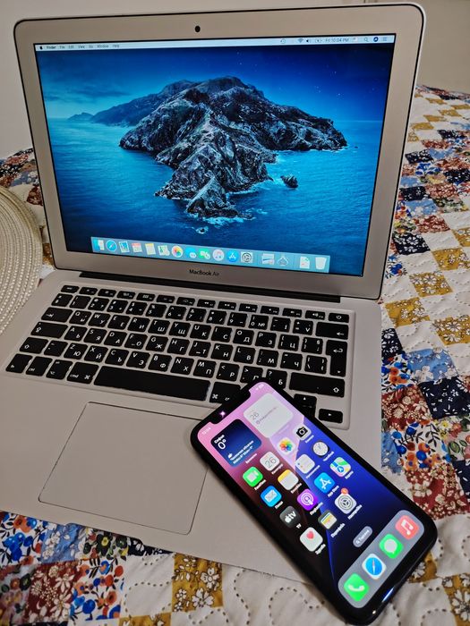 Само за 399 евро ! MacBook Air 13 инча + Подарък Apple iPhone XR 64 GB