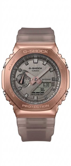 Ceas Sport Barbati Casio g shock GM 2100 Metal-Rubber,Midnight Fog Edition .Nou, Garantie 2 ani