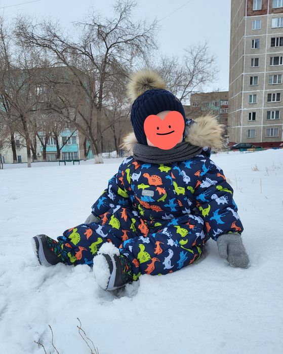 Зимний комбинезон для мальчика