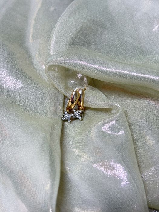 Серьги золото|Ortalyq.kz