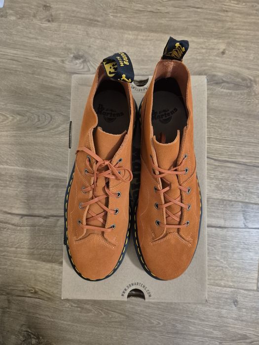 Dr. Marten Church Suede Monkey Boots