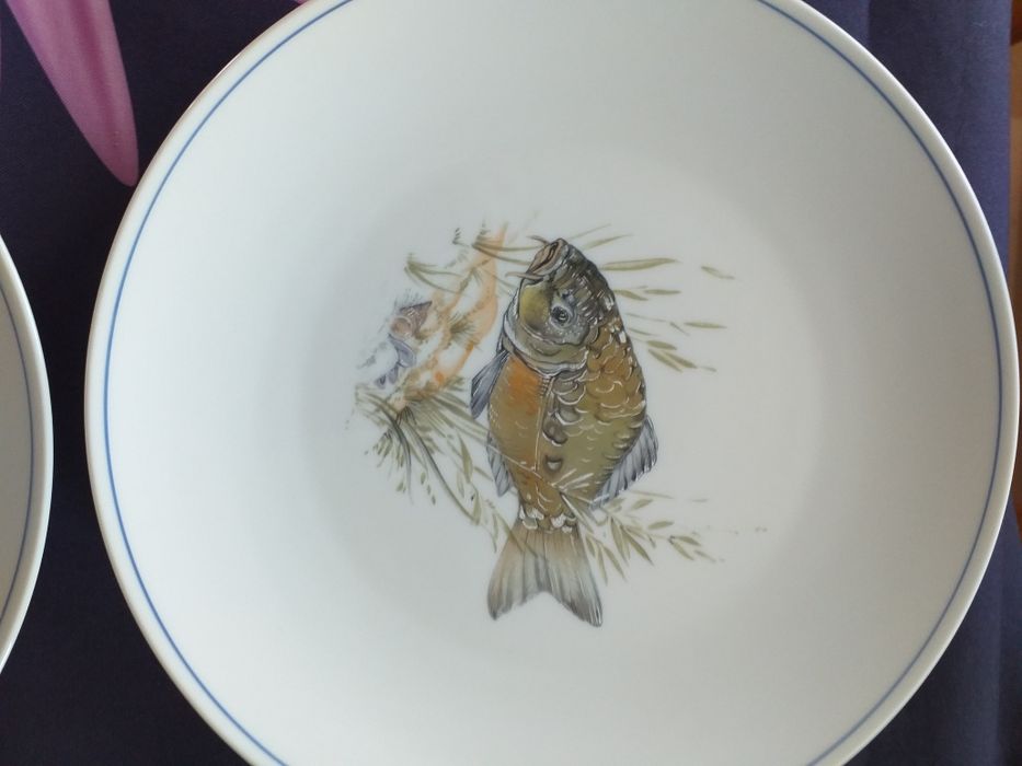 Ретро сервиз с риби