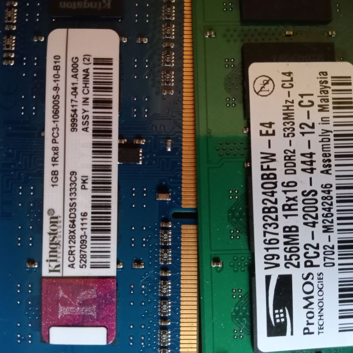 Озу оперативная память, новые,устаревшие , недорого