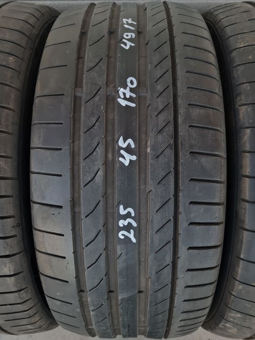 Летни гуми 4 броя CONTINENTAL ContiSportContact5 235 45 R17 дот 4717