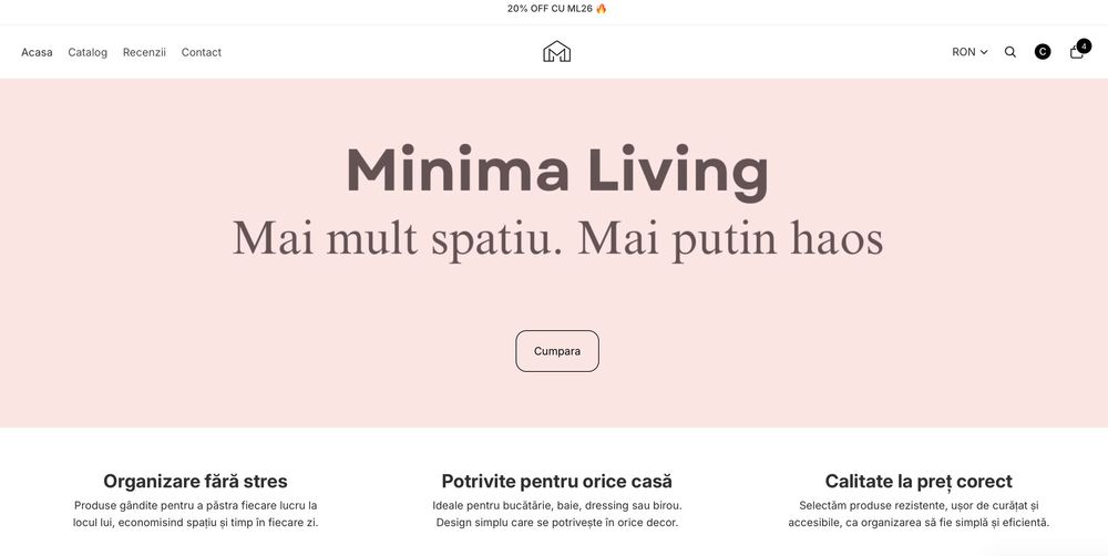 Realizez site-uri moderne logo-uri si materiale promotionale