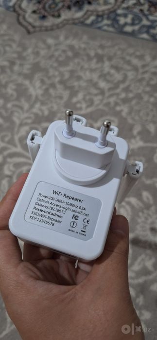 Yangi WiFi repeater (signal kuchaytirgich) L-link 600 Mbps