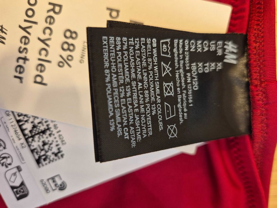Vand slip dama de plaja H&M XL nou cu eticheta colectia vara '25