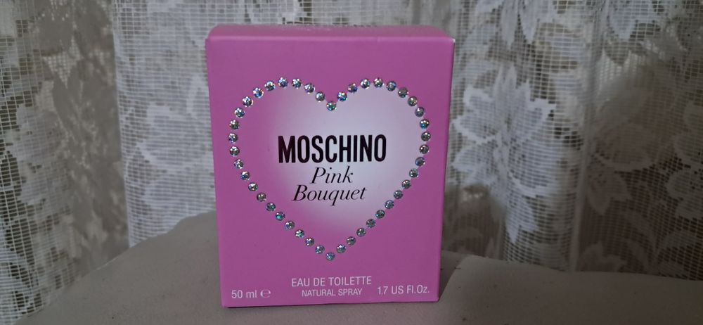 духи moschino pink bouquet