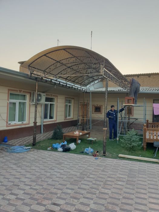 Решётка Навесы Ворота Забор ХАЙ ТЕК Лофт железные двери