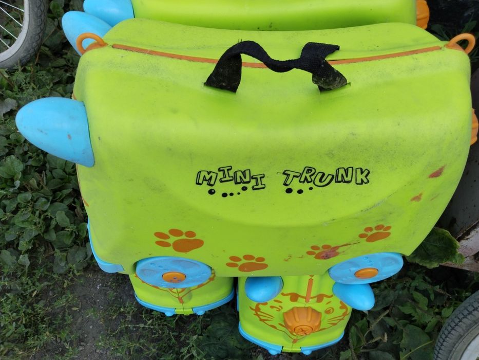 Детский чемодан пластмасса