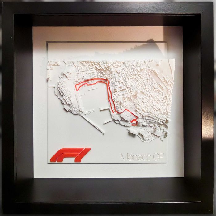 Formula 1 Tablou Printat 3d Cadou Craciun