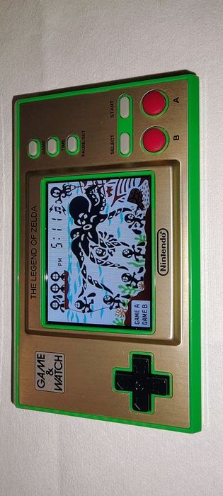 Ceas cu joc de mana Nintendo