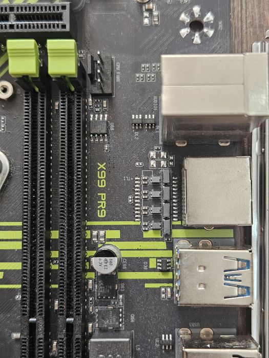 Комплект дъно X99 и CPU XEON E5 1650 v3