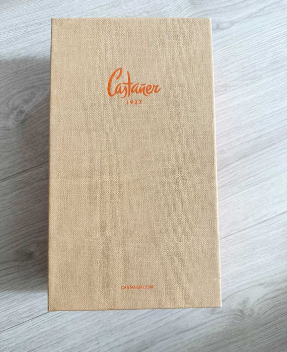 Espadrile înalte Castaner - noi în cutie originală