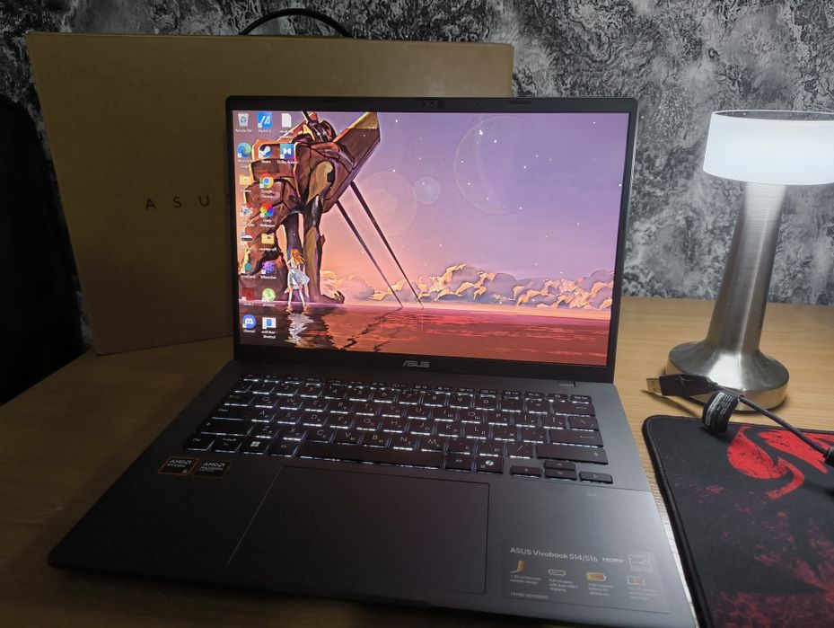 Asus vivobook s14 14'' oled ноутбук для учебы/работы/средних игр