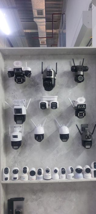 установка видеонаблюдения домофона  камера