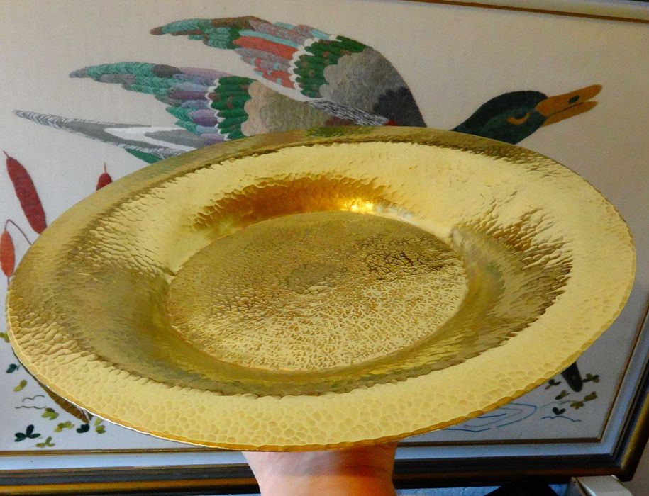 Бронзов съд за сервиране 1.2 кг.