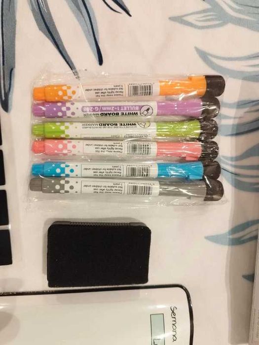 Planificator săptămânal magnetic McCorl, tablă pentru frigider