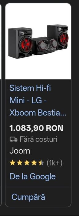 Sistem Hi-fi Mini - LG - Xboom Bestia CK43N - 300W - Bluetooth 4.0 - Negru
