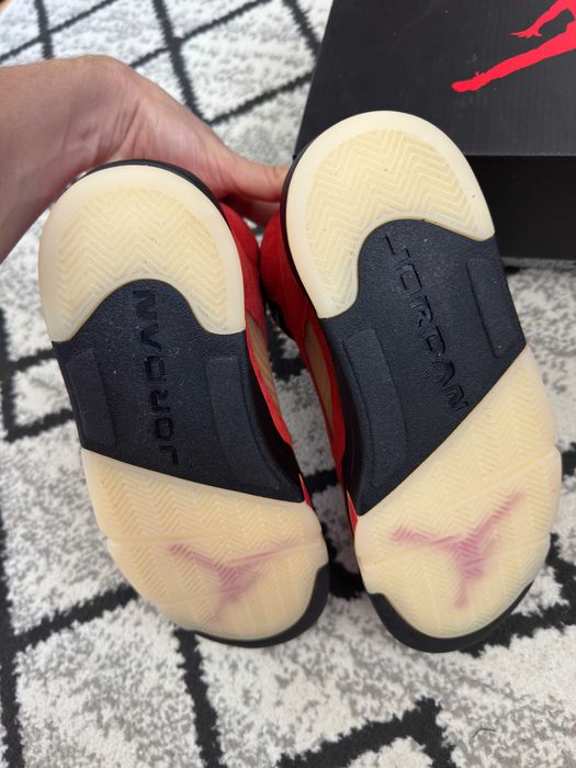 Nike Air Jordan 5 Retro Dunk on Mars Rosu Marimea 43 Noi Cu Cutie