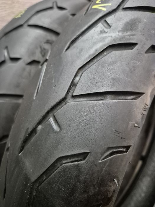 Set anvelope moto 130 60 19 cu 180 65 16 Pirelli night dragon dot 5121