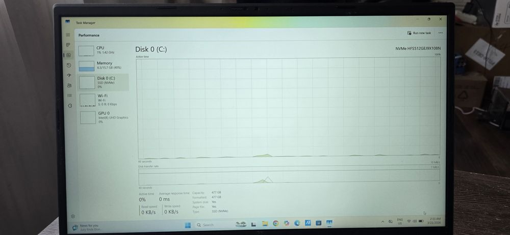 ASUS Vivobook 15 – Intel Core i3-1215U 16GB RAM 512GB SSD NVMe