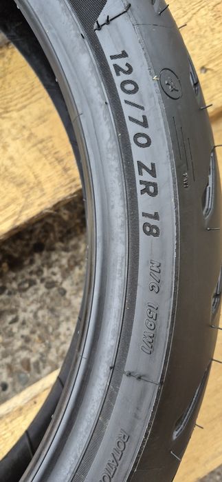 O anvelopa moto noua Michelin 120/70 ZR18,dot 2019.