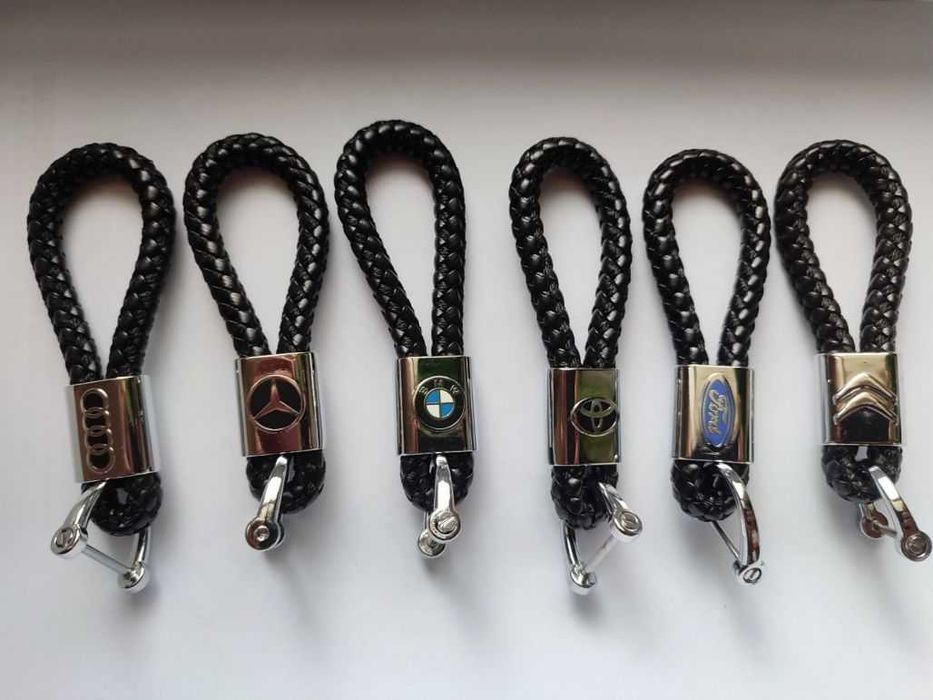 Кожен ключодържател - VW/Опел/Рено/Ситроен/Нисан/Хюндай/Шкода/Волво