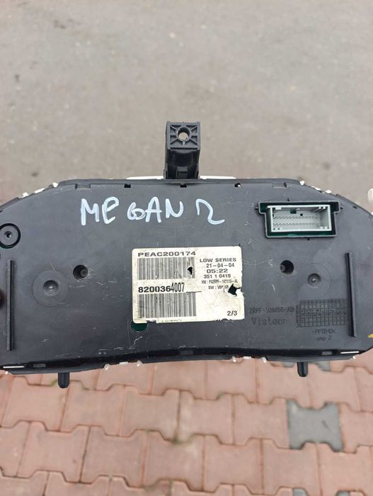 Ceas bord Megane 2