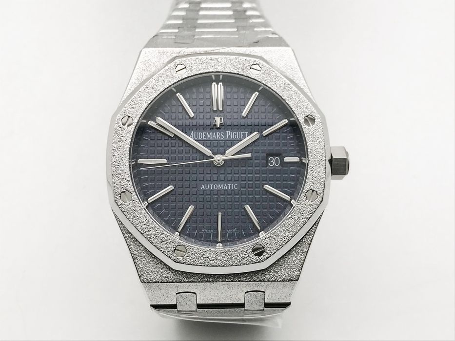 Audemars Piguet Royal Oak 15410 41mm Frosted Blue - Автоматичен - QC снимки