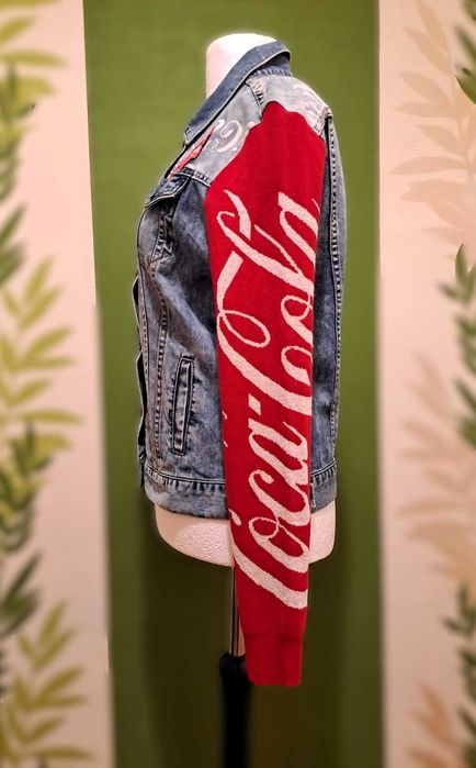 Greacă denim Desigual Coca-Cola marimea 38-M