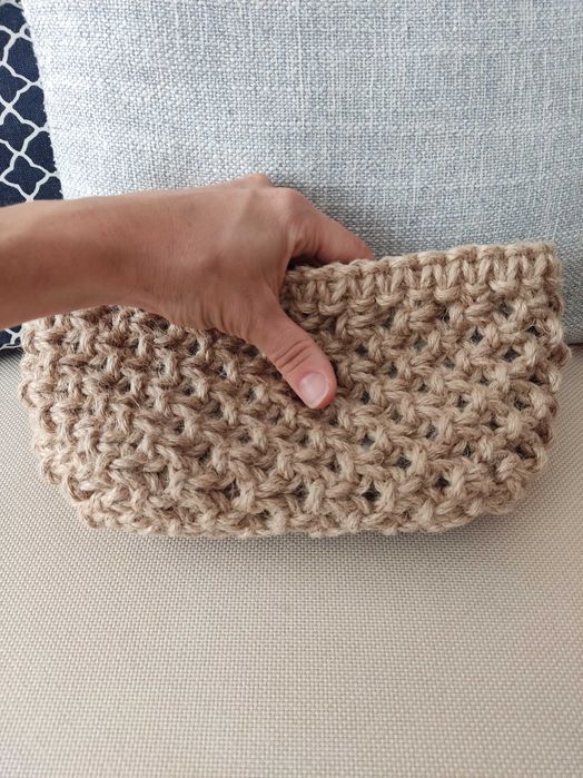 Ръчно изработени плетени чанти макраме от юта